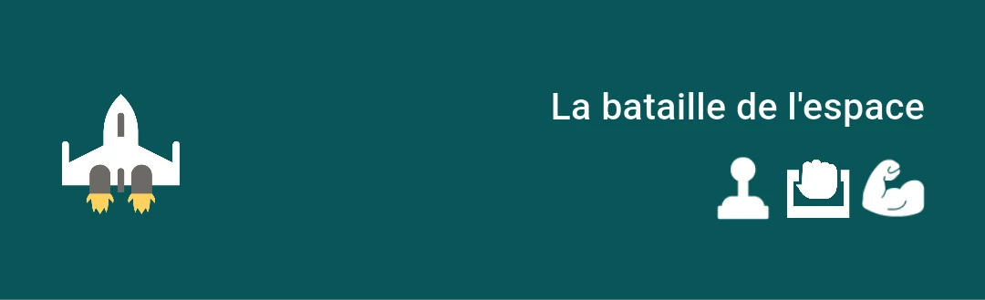 La bataille de l'espace