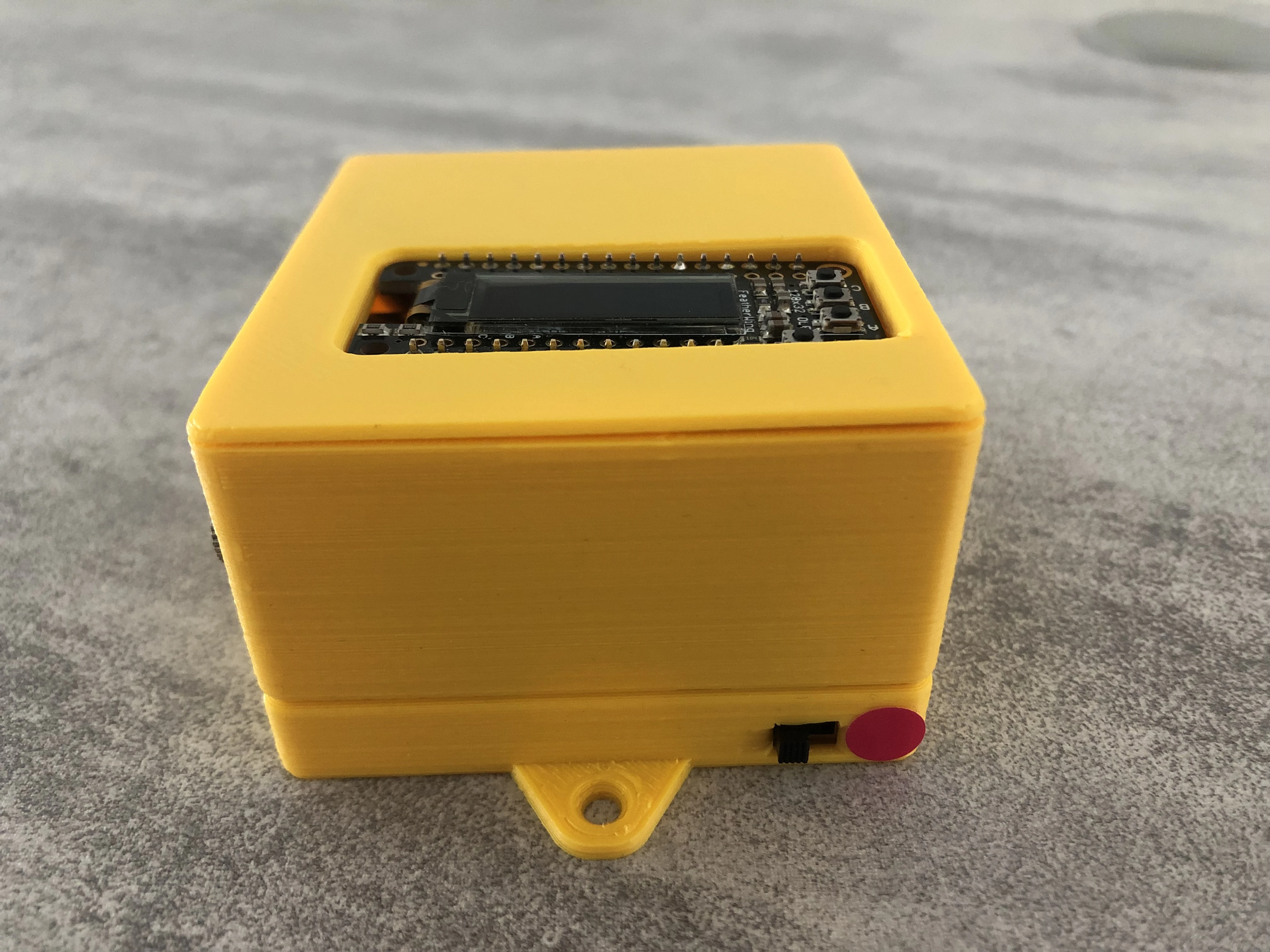 BaahBox avec ses capteurs