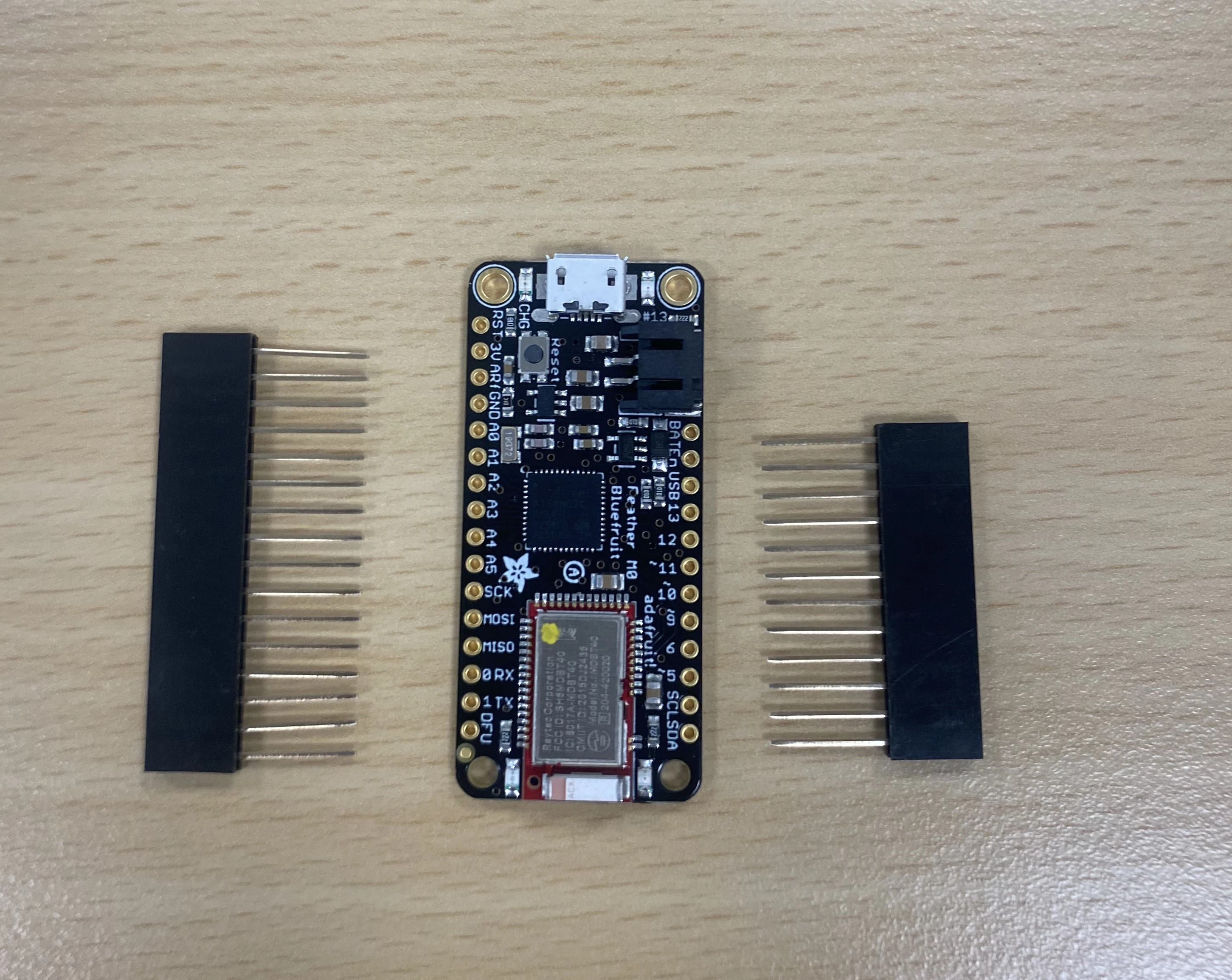 Feather M0 avec broches