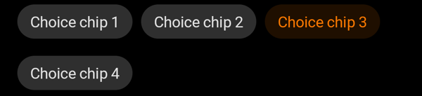 Dark choice chips flow row